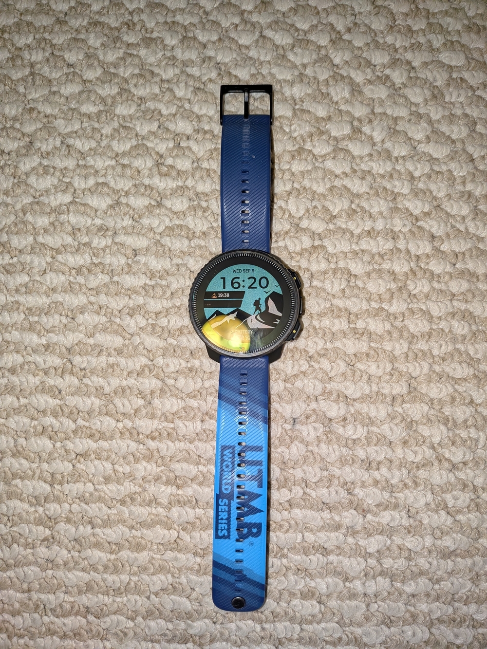 Suunto Blue Silicone Strap Smartwatch